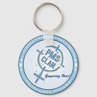 PMS Keychain- Blue Logo 2 Keychain