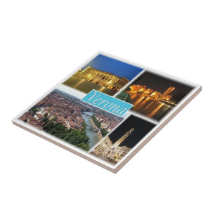 PMT003 VERONA, Mosaic, Piedmont, Italy, Tile