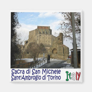 PMT019 TURIN Saint Ambrogio, Italy, Fridge Magnet