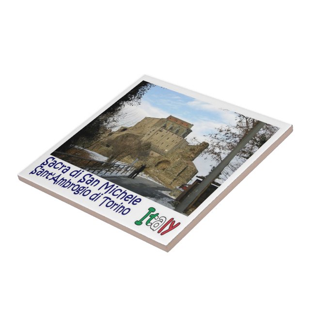 PMT019 TURIN Saint Ambrogio, Italy, Tile (Side)