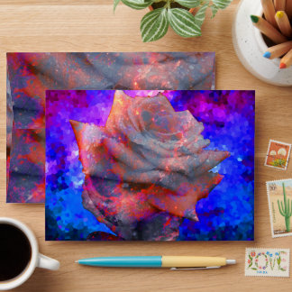 PN 39 Firecracker Rose Envelope