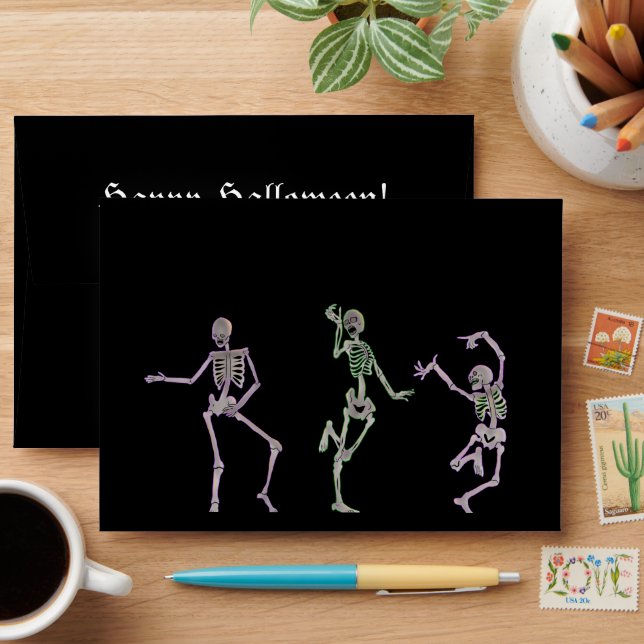 PN 48 Skeleton Dance Envelope (Desk)