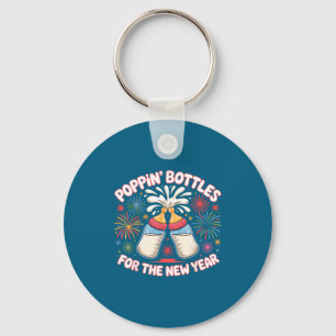 Pn Bottles For The New Year Funny Baby Milk Toast Keychain