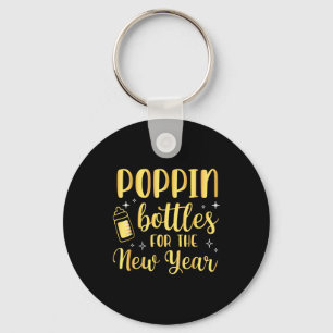 Pn Bottles For The New Year Pregnancy Announcement Keychain