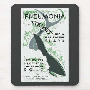 Pneumonia Strikes Mouse Pad