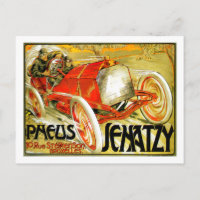 Pneus Tires ~ Senatzy Car Race Brussels Poster