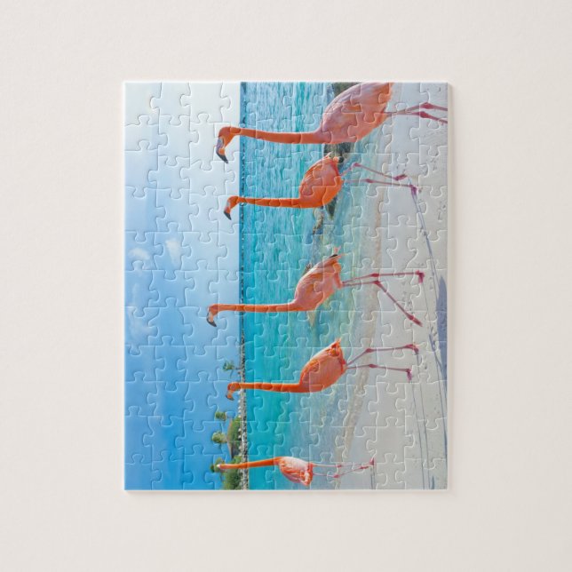 Pnk flamingos puzzle (Vertical)