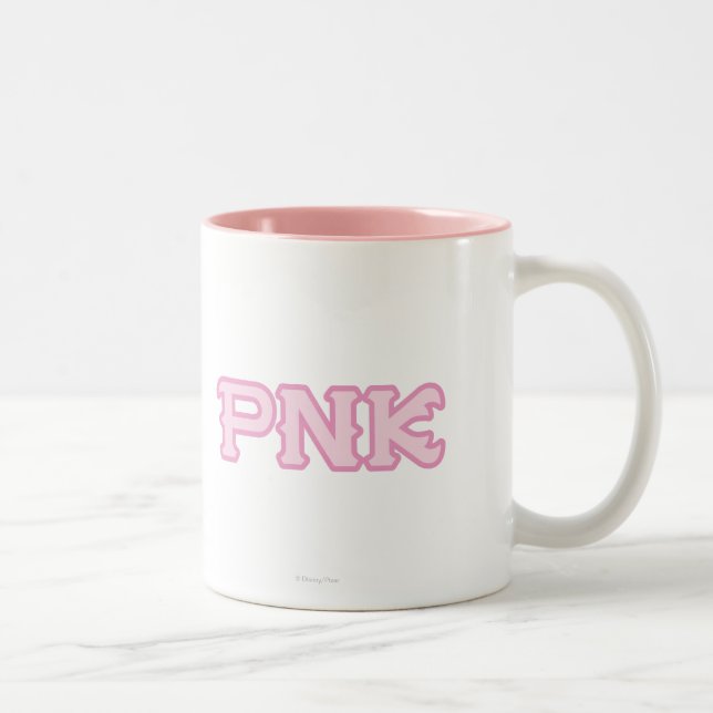 PNK Logo Two-Tone Coffee Mug (Right)