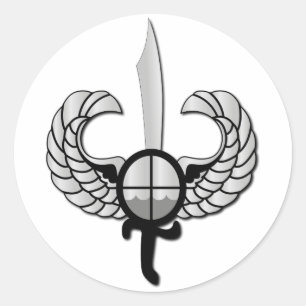 PNP Special Action Force Badge without Text Classic Round Sticker