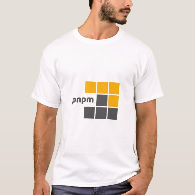 PNPM - Fast Disk Space Efficient Package Manager T-Shirt (Front)