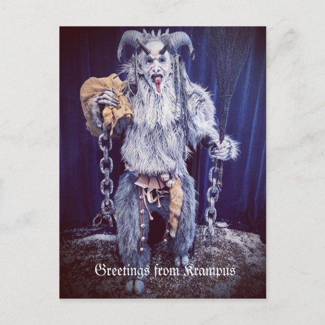 PNW Krampus Postcard (Front)