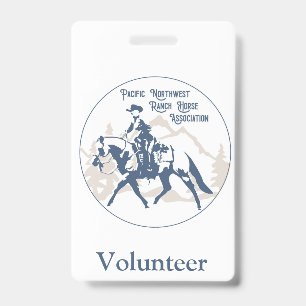pnwrha volunteer badge