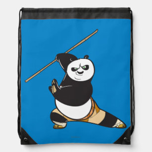 Po Ping Dragon Warrior Drawstring Bag