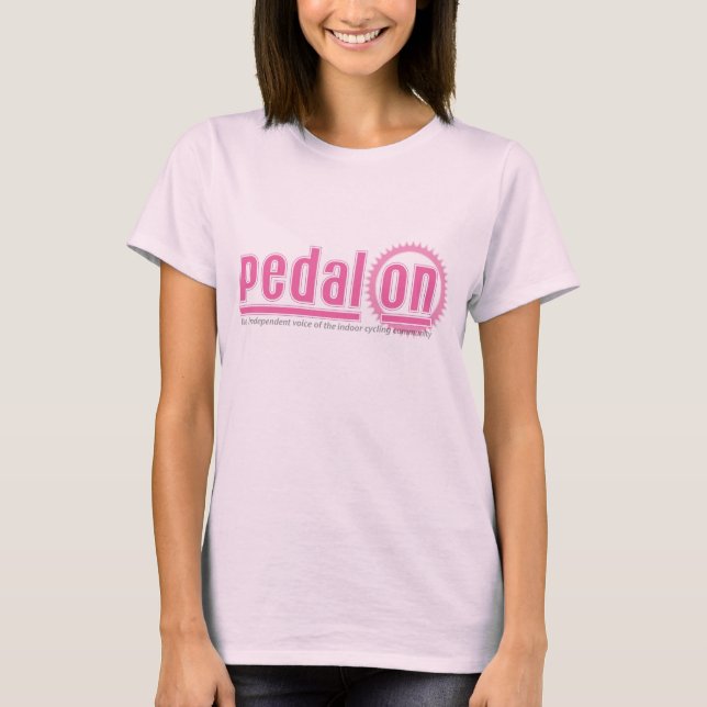 PO pink logo T-Shirt (Front)