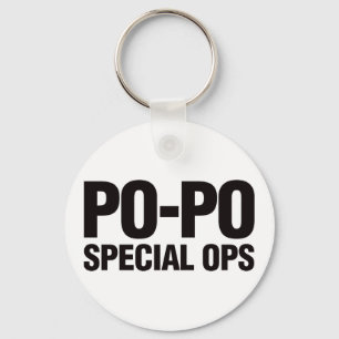 Po-Po Special Ops Keychain