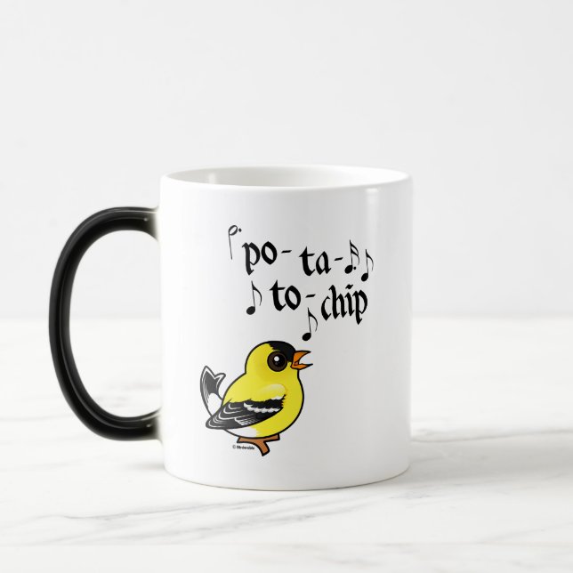Po-ta-to-chip! Magic Mug (Left)