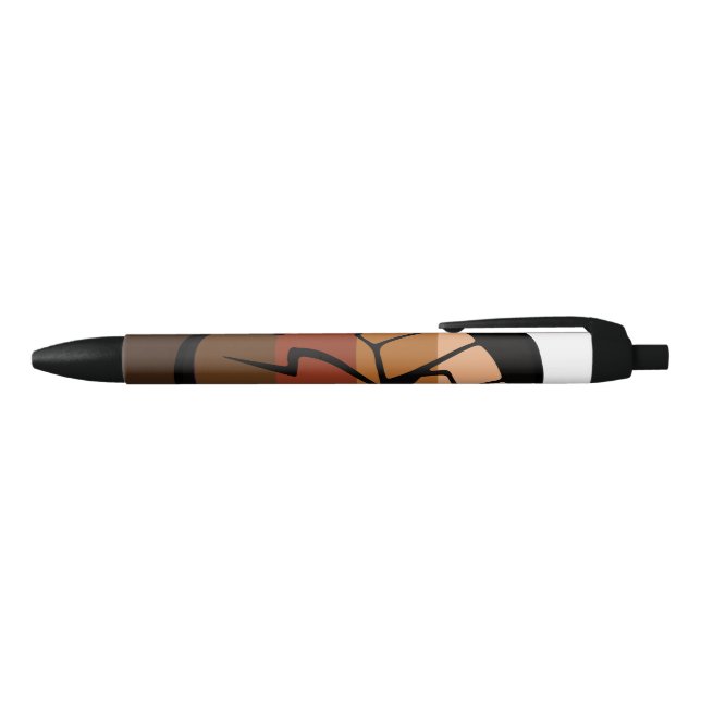 POC Pride Flag Black Ink Pen (Top)