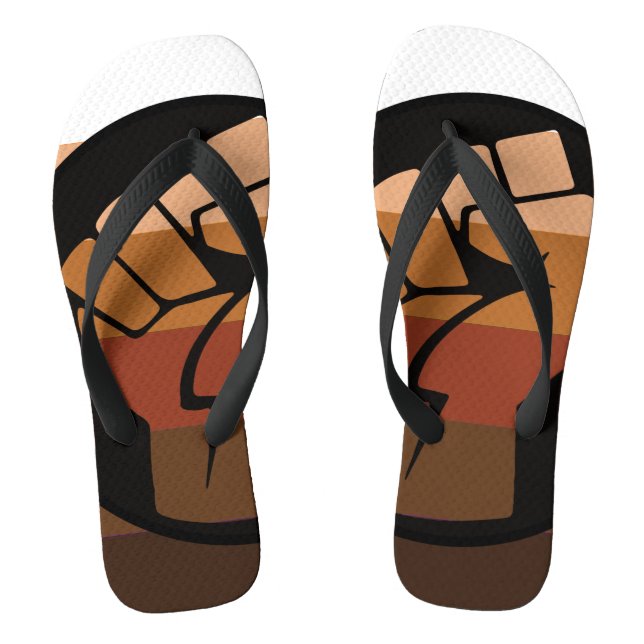POC Pride Flag Flip Flops (Footbed)