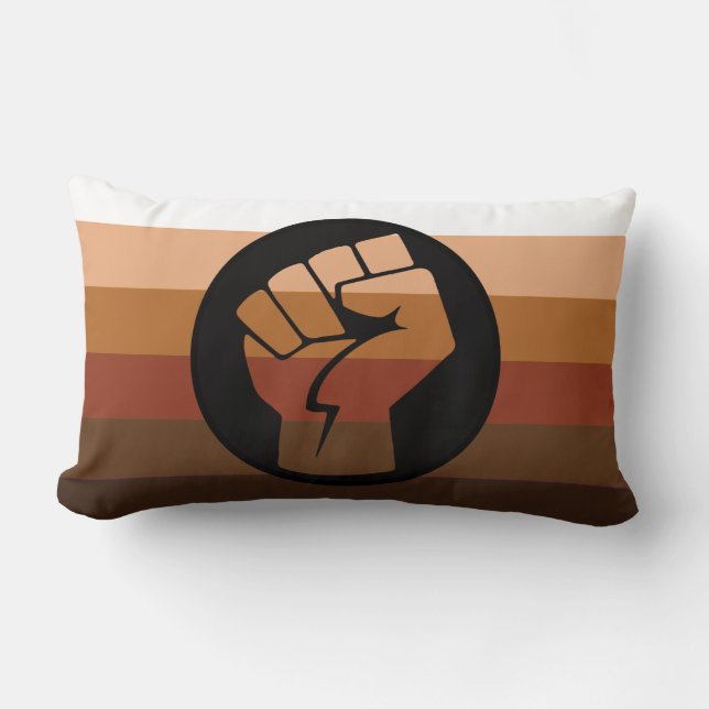 POC Pride Flag Lumbar Pillow (Front)