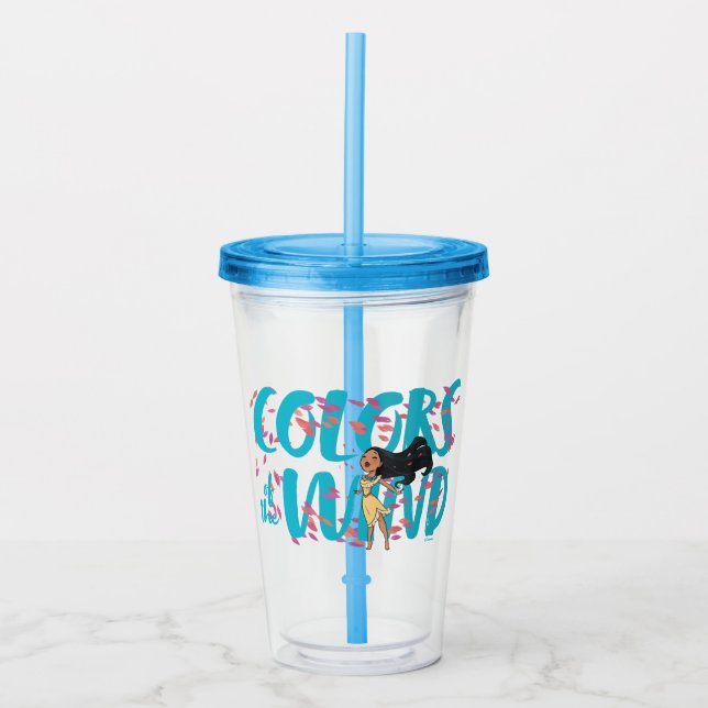Pocahontas | Colours of the Wind Acrylic Tumbler (Front)