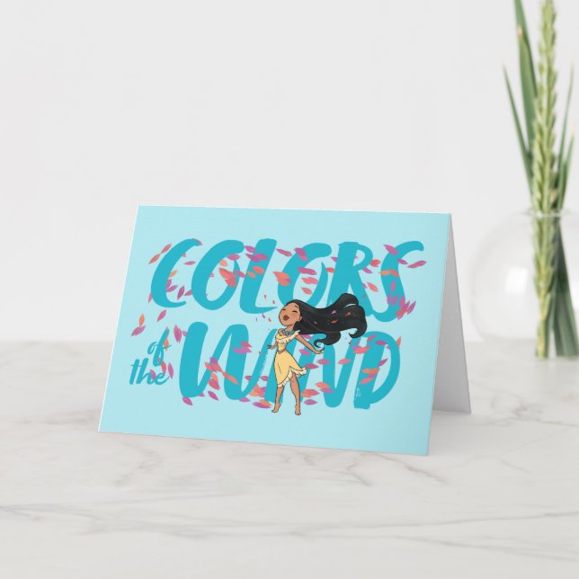 Pocahontas | Colours of the Wind Card (Front)