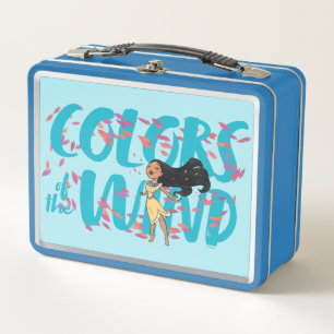 Pocahontas   Colours of the Wind Metal Lunch Box
