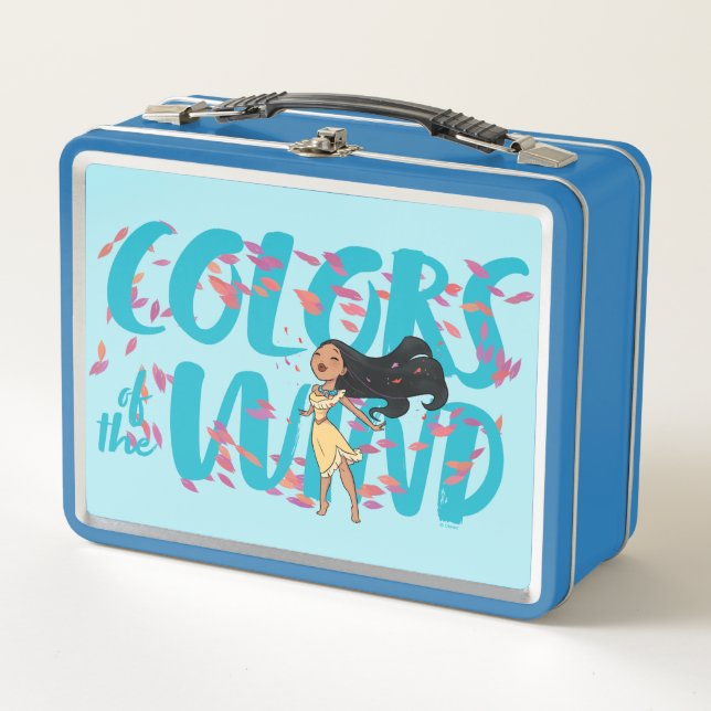 Pocahontas | Colours of the Wind Metal Lunch Box (Front)
