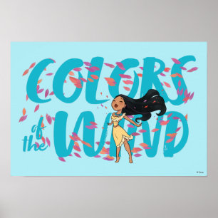 Pocahontas   Colours of the Wind Poster