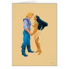 Pocahontas et John Smith Holding Hands