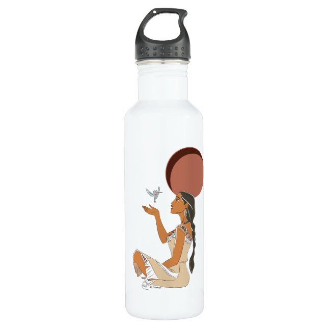 Pocahontas & Flit Captured Moment 710 Ml Water Bottle (Front)