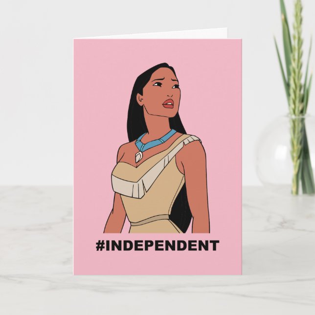 Pocahontas | #Independent Card (Front)