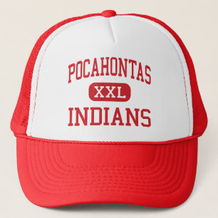 Pocahontas - Indians - Area - Pocahontas Iowa Trucker Hat