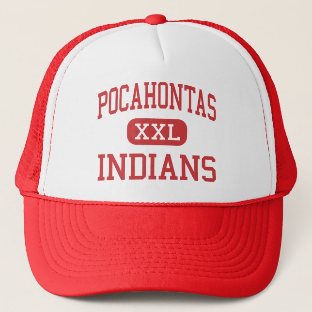 Pocahontas - Indians - Area - Pocahontas Iowa Trucker Hat (Front)