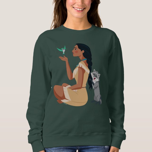 Pocahontas & Pals Forest Friendship Sweatshirt (Front)