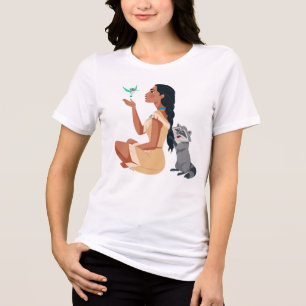 Pocahontas & Pals Forest Friendship Tri-Blend Shirt
