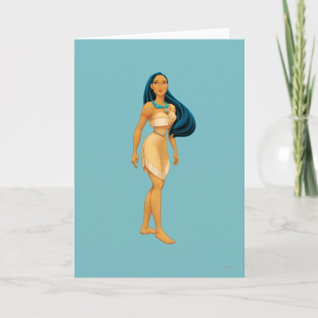 Pocahontas Pose Card (Front)