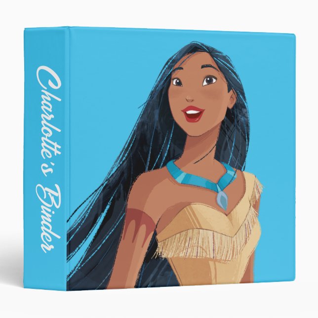Pocahontas Spirit of the Wind Binder (Front/Spine)