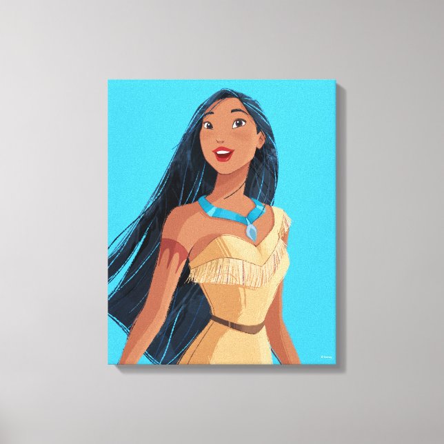 Pocahontas Spirit of the Wind Canvas Print (Front)