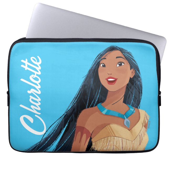 Pocahontas Spirit of the Wind Laptop Sleeve (Front)