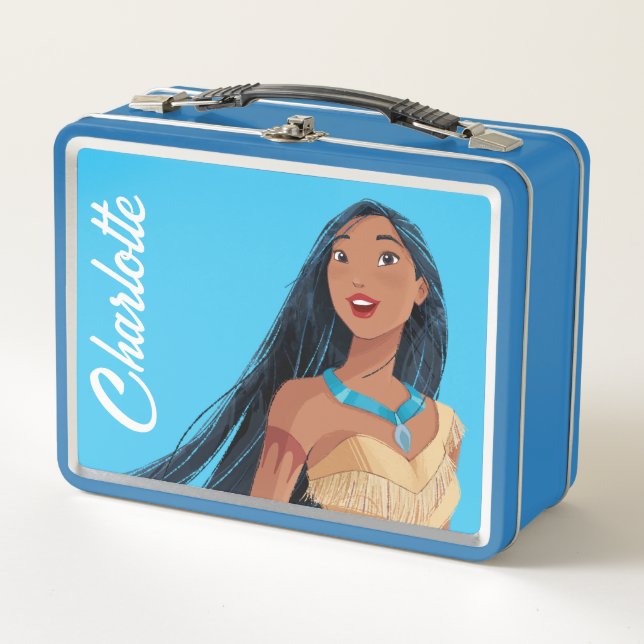 Pocahontas Spirit of the Wind Metal Lunch Box (Front)