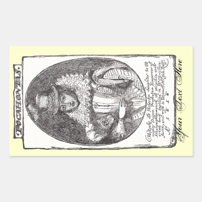 Pocahontas Stickers (Front)