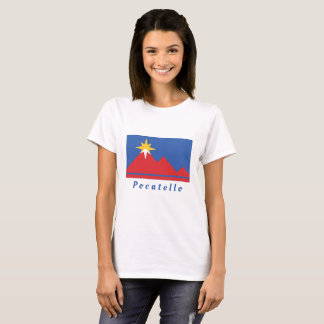 Pocatello Idaho City Flag Women's T-Shirt