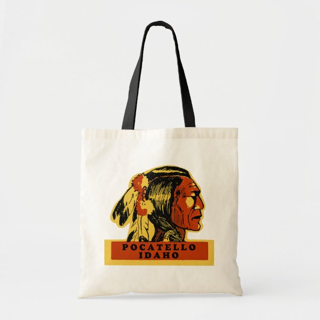 Pocatello Idaho Tote Bag (Front)