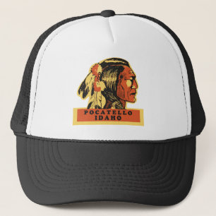 Pocatello Idaho Trucker Hat