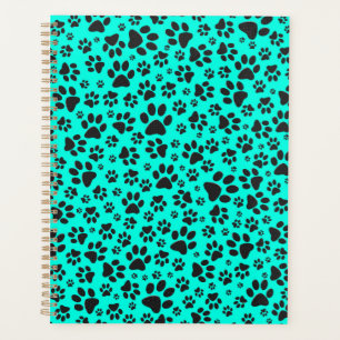 Poches de chien noir et blanc Pointe Polka sur cya
