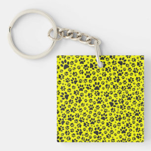Poches de chien noir et blanc Pointe Polka sur jau