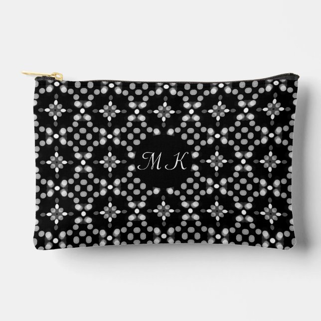 Pochette À Accessoires Abstrait Bokeh Dots Motif petit (Recto)