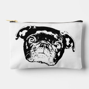 Pochette À Accessoires Accent de beauté Pug câlin