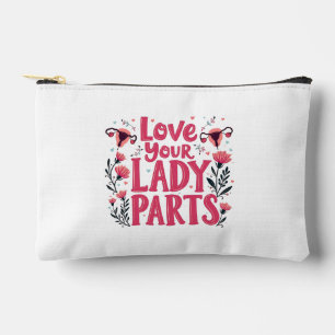 Pochette À Accessoires Aimez votre Lady Parts Womb Positivité du corps