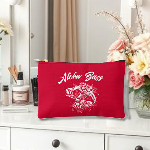 Pochette À Accessoires Aloha Bass-Hawaiian Cherry Red